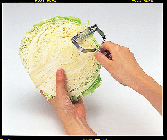 Ajiwai Shokubo Cabbage Peeler Stainless Steel 85mm
