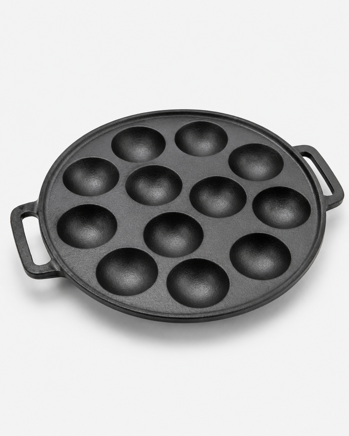 Cast Iron Bánh Khọt Pan 12 Holes