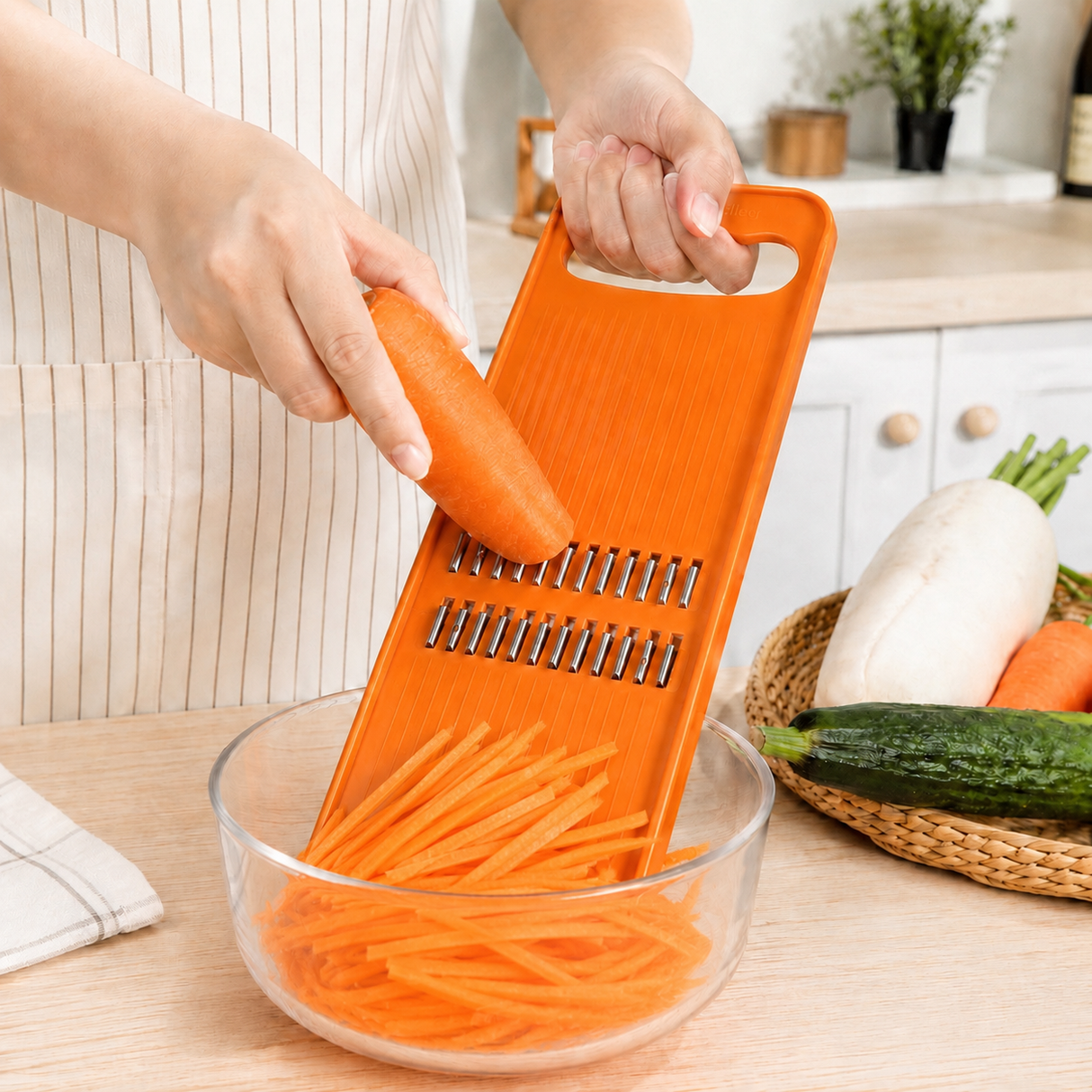 Orange Julienne Slicer 3mm - Made in Korea