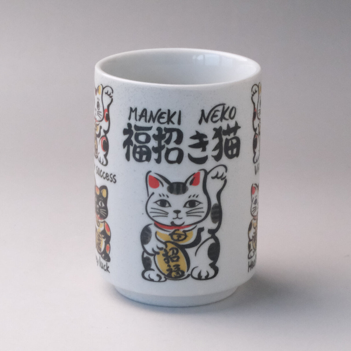 Maneki Neko Lucky Cat Tea Cup 250ml