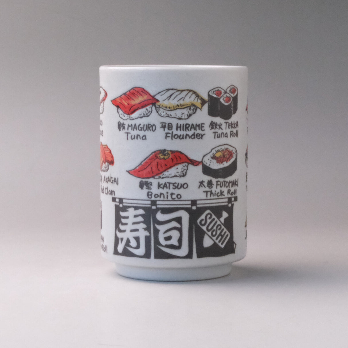 Japanese Tea Cup 250ml - Sushi Collection