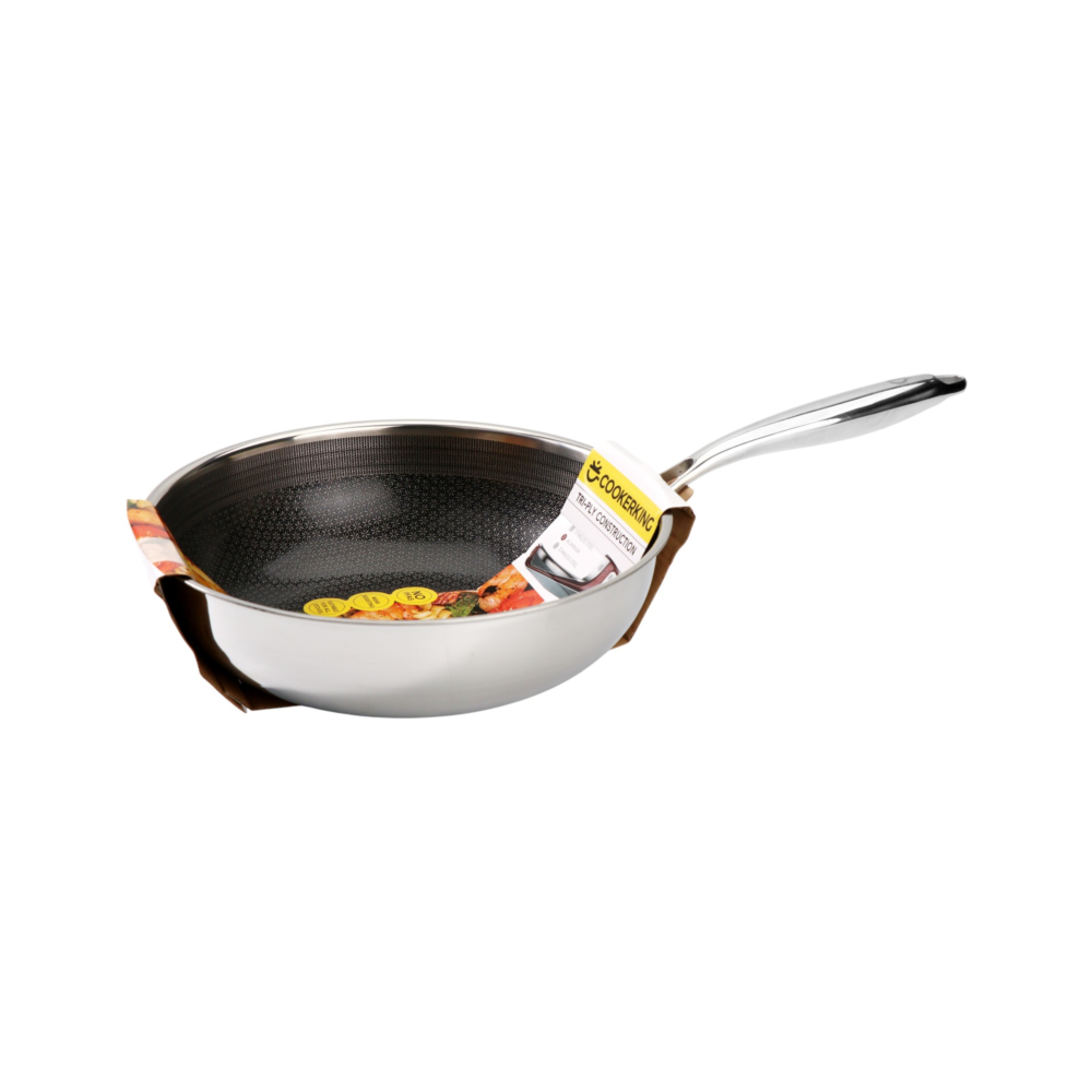 Cooker King 26cm Honeycomb Wok