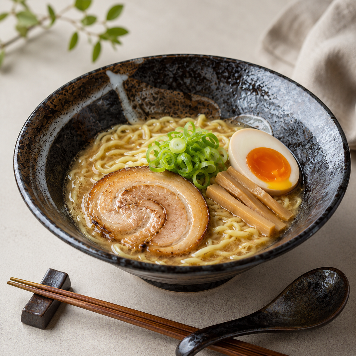 Meisei Arahame Donburi Ramen Bowl 19.6 x 6.8cm