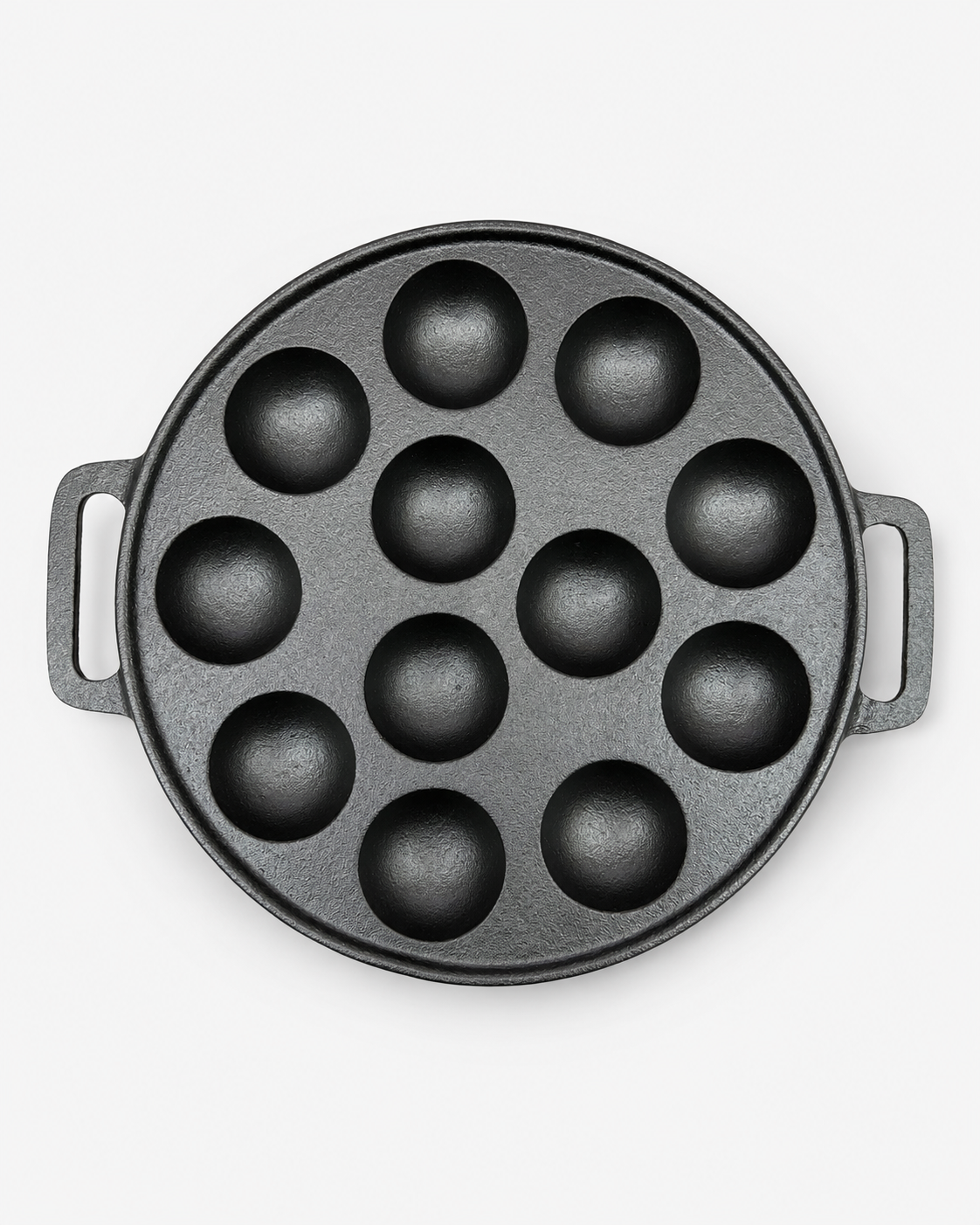 Cast Iron Bánh Khọt Pan 12 Holes
