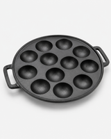 Cast Iron Bánh Khọt Pan 12 Holes