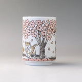 Shiba & Sakura Tea Cup 250ml