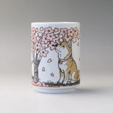 Shiba & Sakura Tea Cup 250ml