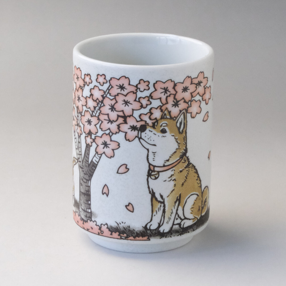 Shiba & Sakura Tea Cup 250ml