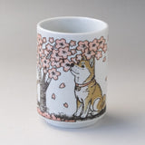 Shiba & Sakura Tea Cup 250ml