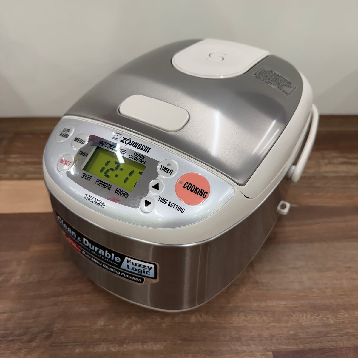 Zojirushi MICOM Fuzzy Logic 3-cup rice cooker NS-LAQ05 – GrandpaChens