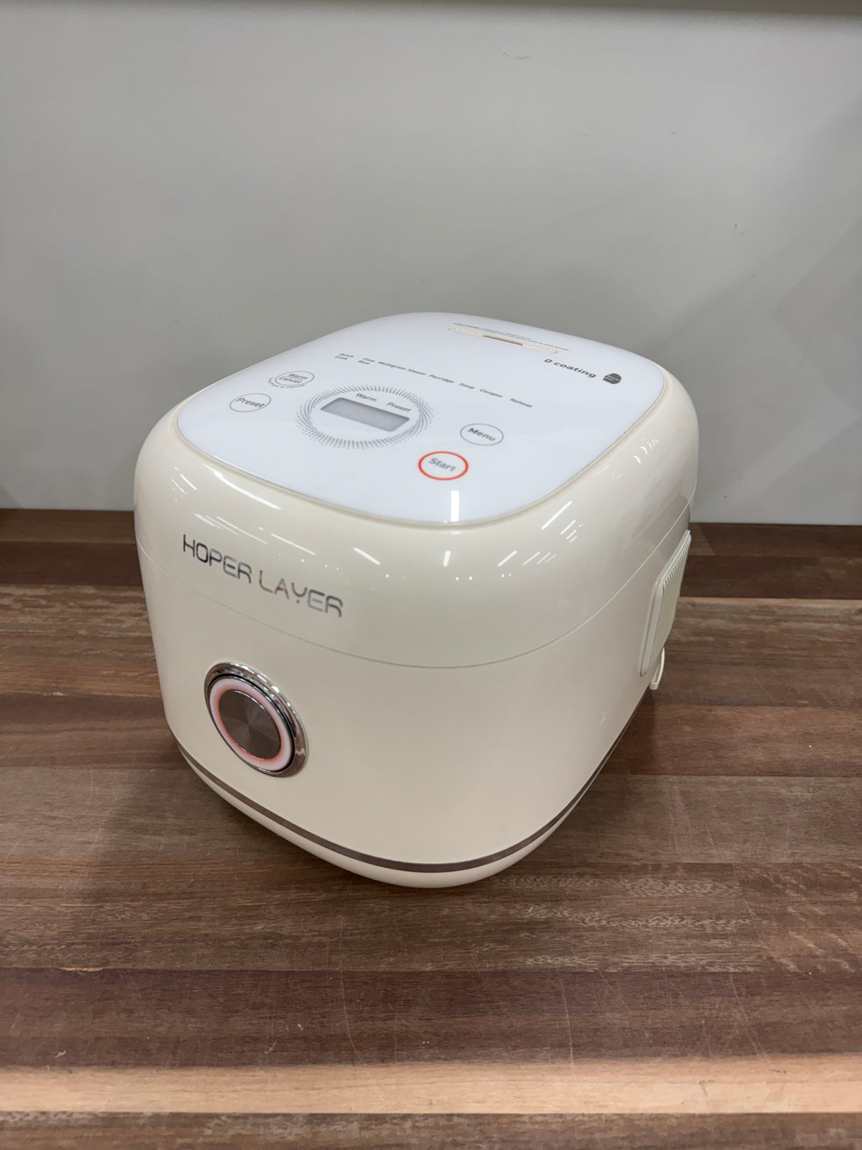Hoper Layer Stainless Steel Rice Cooker 6 Cup – SUS304 Inner Pot