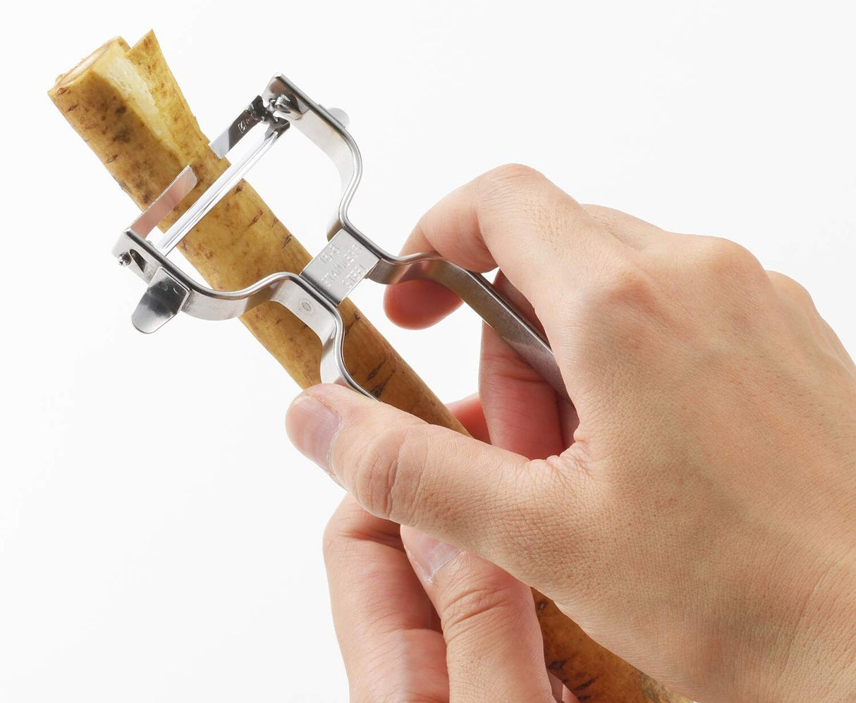 Curved Peeler Swissy Kaisoku Peeler Yoshikawa Slicer 50mm