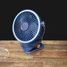 Rechargeable Clip On Fan with Light