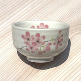 Shiroyama Cherry Blossom Pink Chawan Matcha Bowls