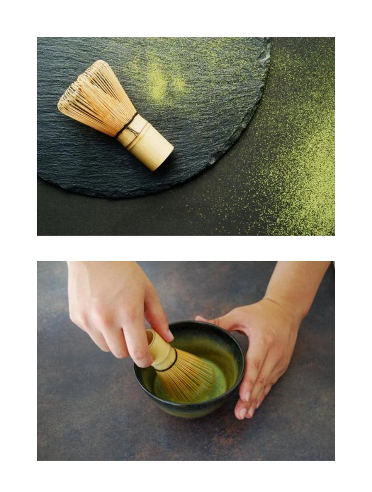 Chasen Matcha Bamboo Whisk 96-120 Prongs Scoop Set