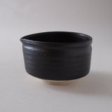Kuroneri Katakuchi Matcha Bowl Black