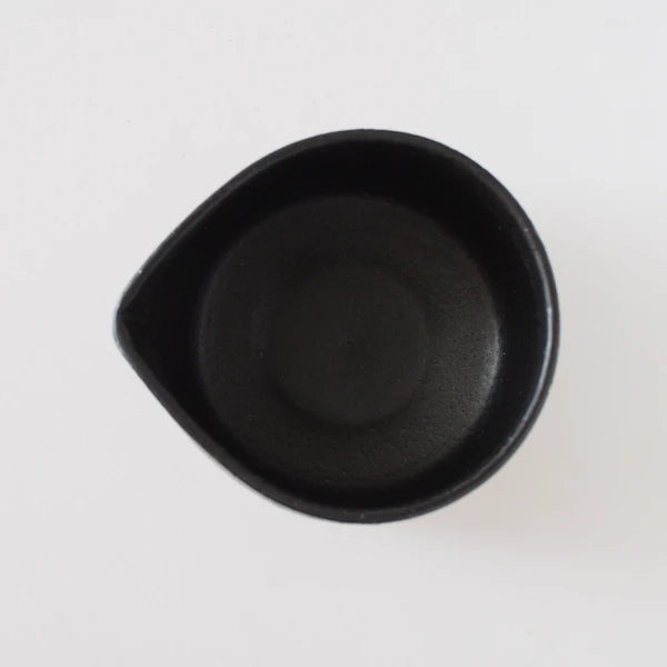Kuroneri Katakuchi Matcha Bowl Black