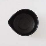 Kuroneri Katakuchi Matcha Bowl Black