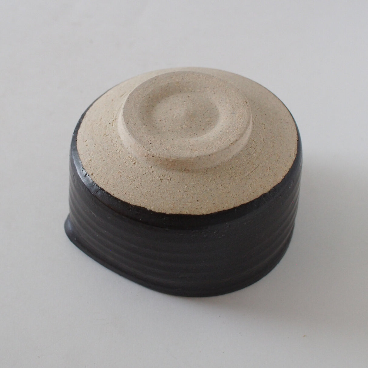 Kuroneri Katakuchi Matcha Bowl Black
