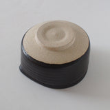 Kuroneri Katakuchi Matcha Bowl Black