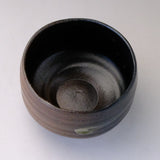 Kuro Fuki Bizen Brown Matcha Bowl
