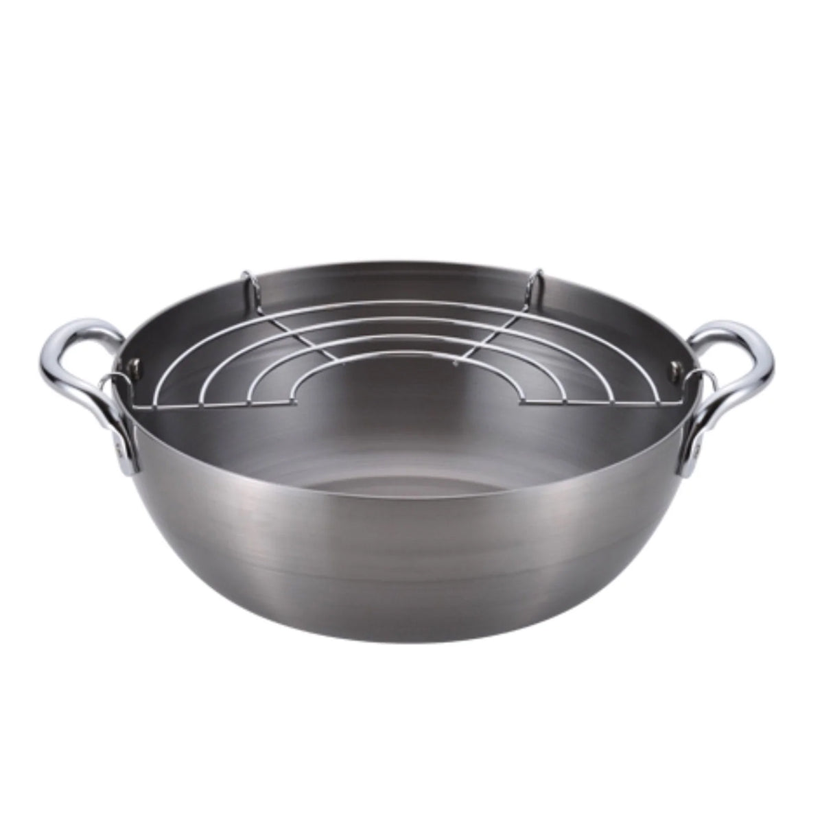 CHITOSE IRON TEMPURA FRYING POT 20CM